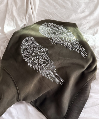 SUDADERA CON CAPUCHA ÁNGEL BRILLANTE
